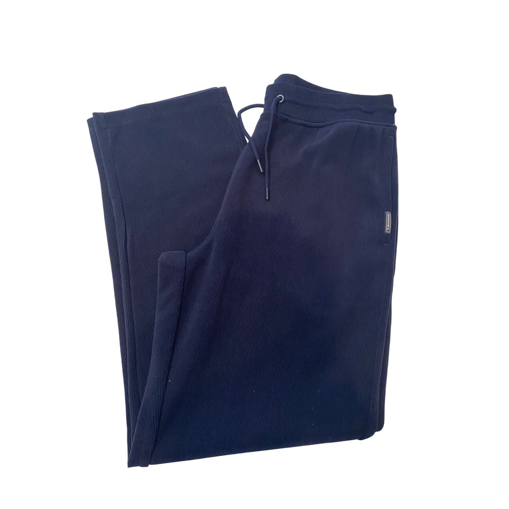 Eddie Bauer Mens Textured Lounge Pants Navy‎ Blue Medium NWT EM35KB010C